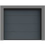 Porte-de-garage-sectionnelle-lisse-grise-ral-7016-a2t-distributions