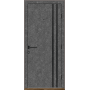 Porte d'entrée en composite Strasbourg modèle2 gris béton