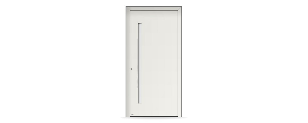 Porte d'entrée en ALU