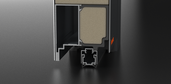Seuil automatique de porte (invisible)